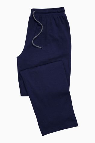 Grey/Navy Jersey Long Bottoms Two Pack